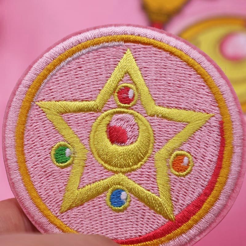 Sailor Moon Wand - Marin lune baguette magique Shapeshifter broderie