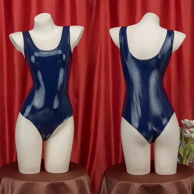 Anime Cosplay Marin - Maillot de bain japonais bleu marine