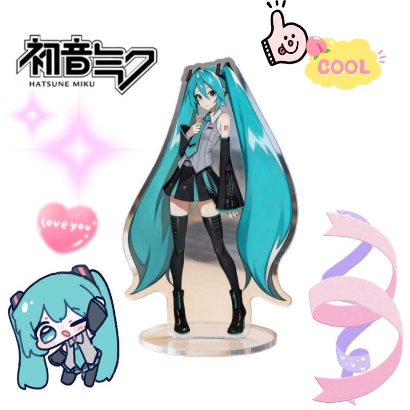 Anime Cosplay Roleplay - Figurine Hatsune Miku en acrylique de