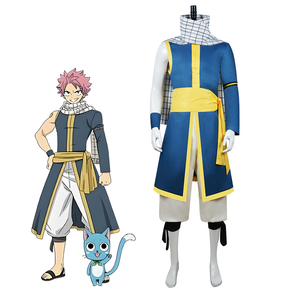 Anime Cosplay Nz - Costume de Cosplay Natsu, queue de