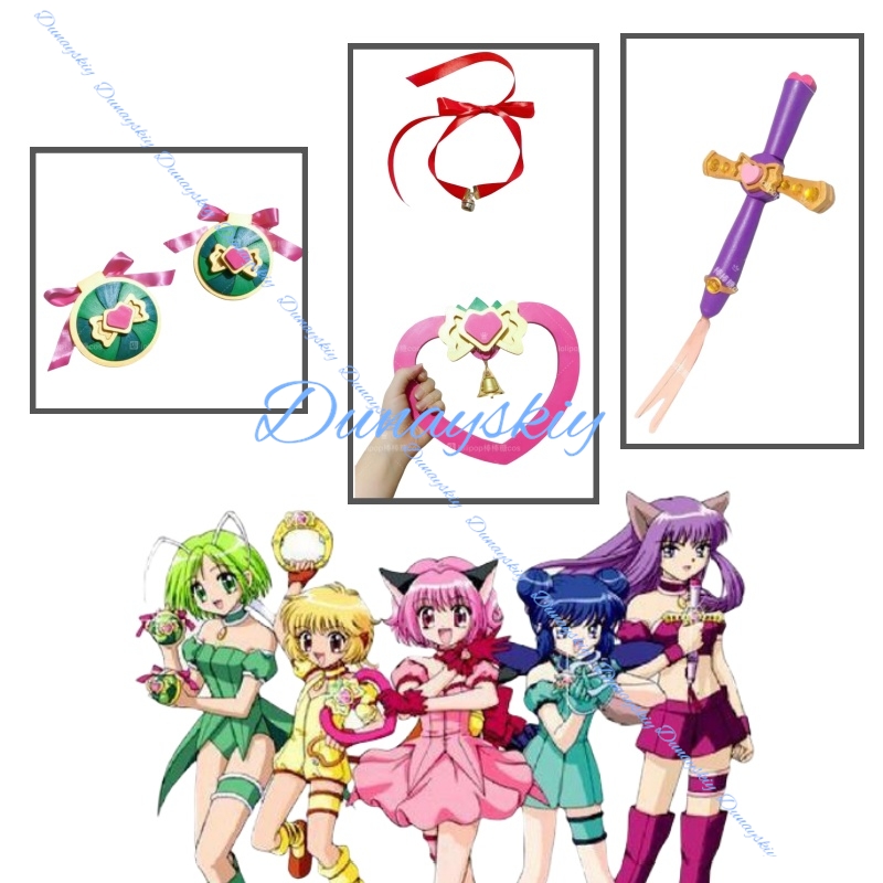 Anime Cosplay Black Girl - Lolita chat filles Tokyo Mew Ichigo