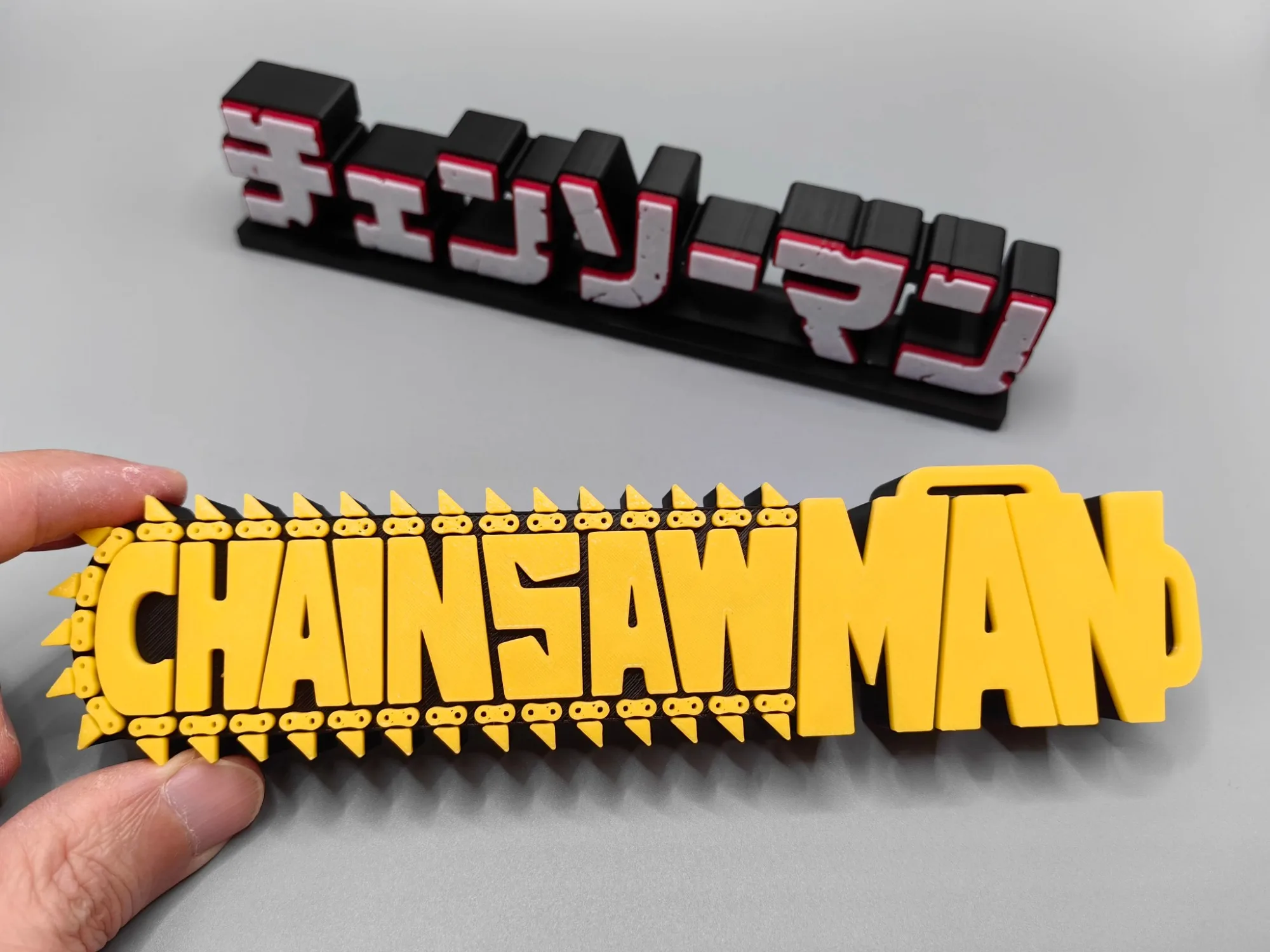 Anime Cosplay Makima - Tronçonneuse homme Logo 3D modèle poupée
