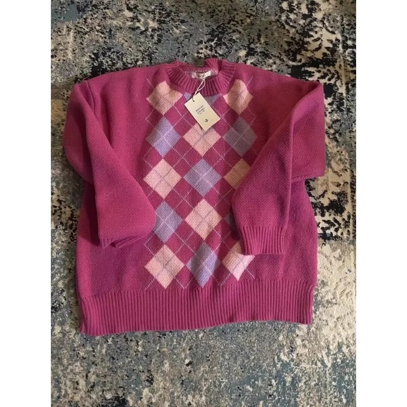 Cosplay Korean Anime - Pull coréen asymétrique Y2K pour adulte