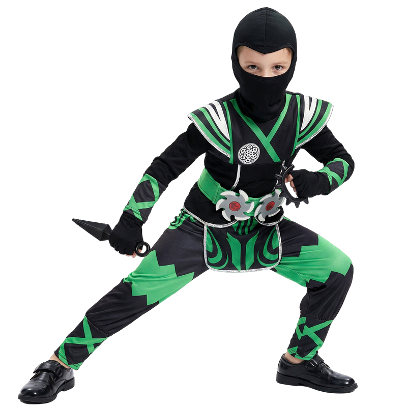 Anime Cosplay Kid - Ensemble de costumes de ninja japonais
