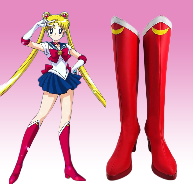 Sailor Moon Wand - Chaussures de Cosplay Anime Sailor Moon