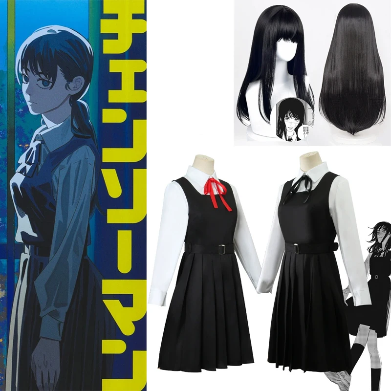Chainsaw Man Cosplay - Costume de cosplay Chainsaw Man, perruque