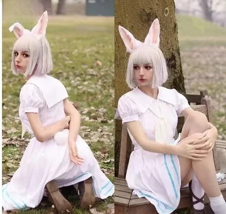 Anime Cosplay Marin - Robe à manches courtes Haru Rabbit