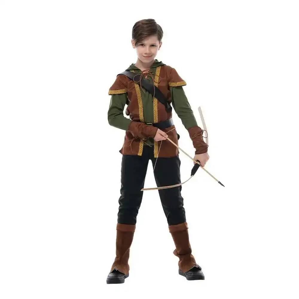 Anime Cosplay Kid - Costume d'archer pour garçons, costume de