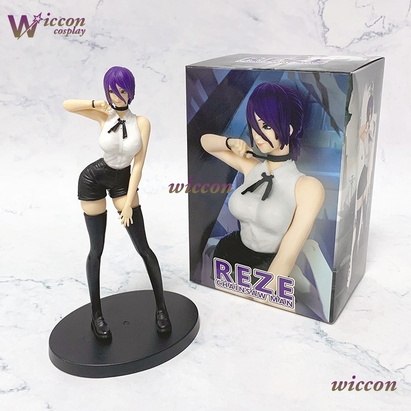 Anime Cosplay Makima - ChaiMannsaw homme Reze Cosplay Costume démon