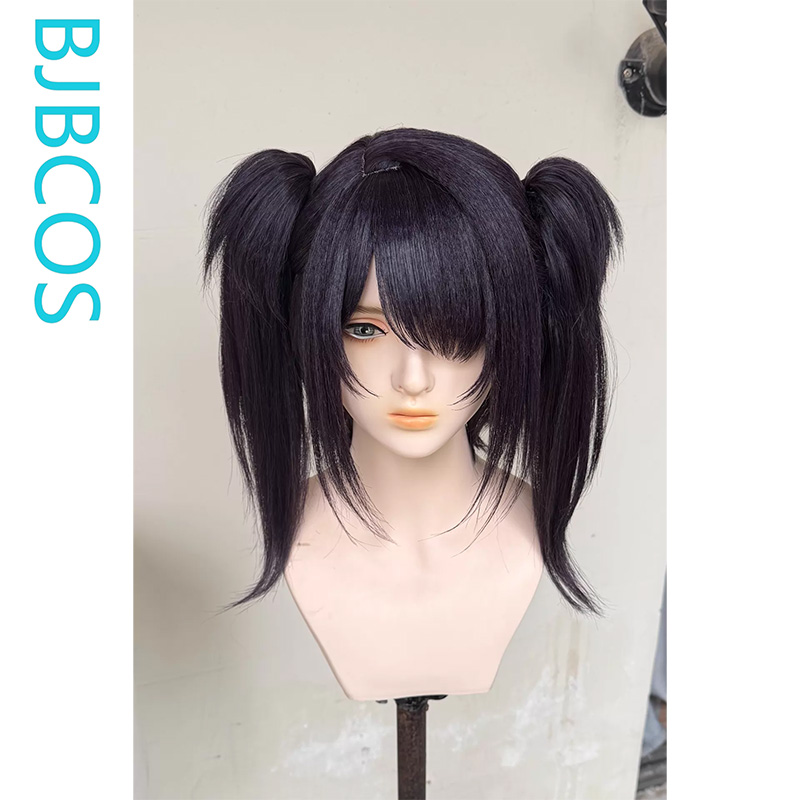 Anime Cosplay Black Girl - Perruque stylisée ‌ Perruque de cosplay