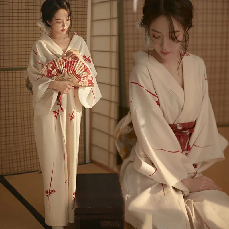 Asian Cosplay Anime - Cardigan Kimono traditionnel japonais pour femmes,