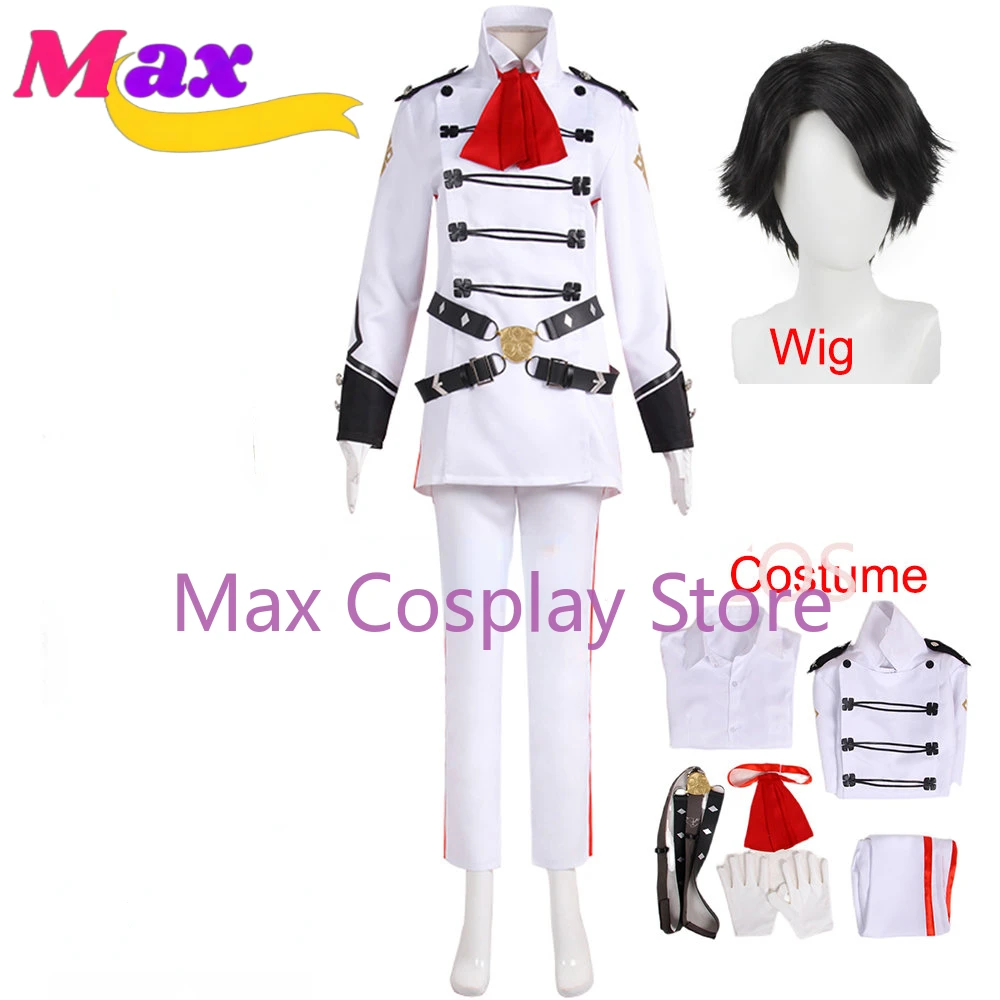 Anime Cosplay Nz - Max Kazuma Asogi Kazuma Costume blanc