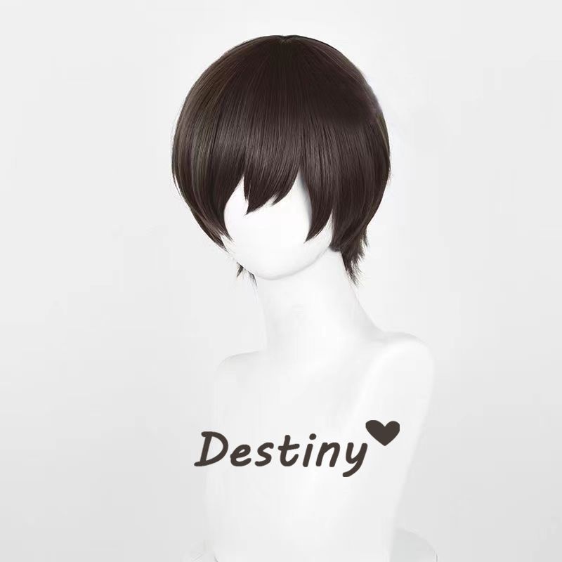 Anime Cosplay Realistic - Perruque de cosplay Haruhi Fujioka de