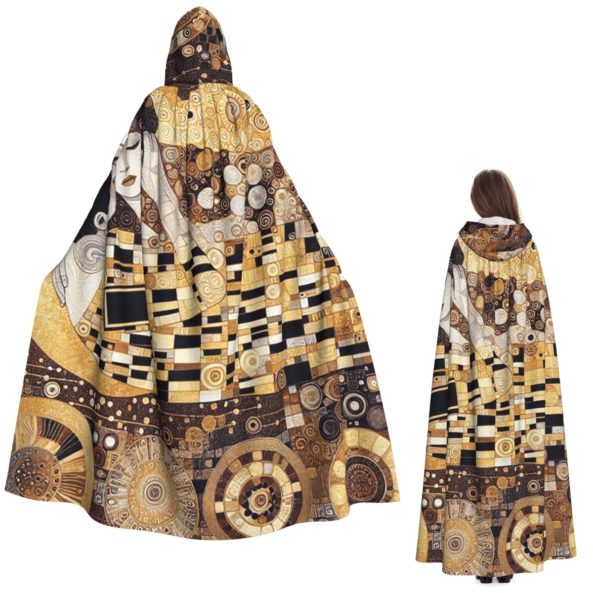Anime Cosplay Kiss - Gustav Klimt Le Baiser Art Abstrait