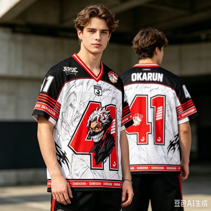 Cosplay Korean Anime - Maillot 2026 # T-shirt Oversize Unisexe