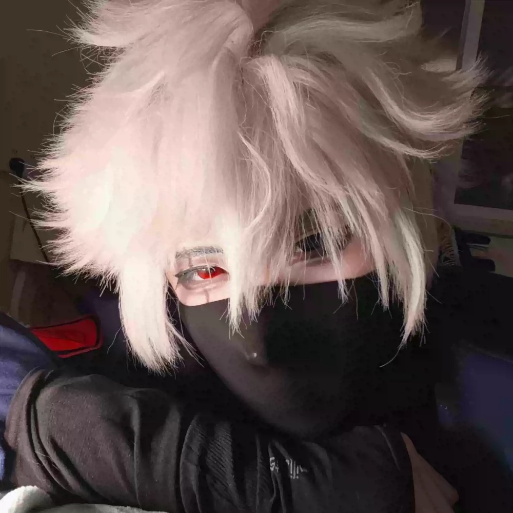 Anime Cosplay Naruto - Masque facial Anime Hatake Kakashi pour