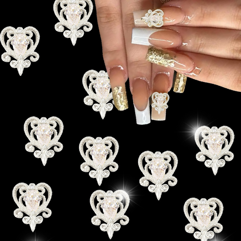 Sailor Moon Wand - 30 pièces d'art d'ongle en alliage