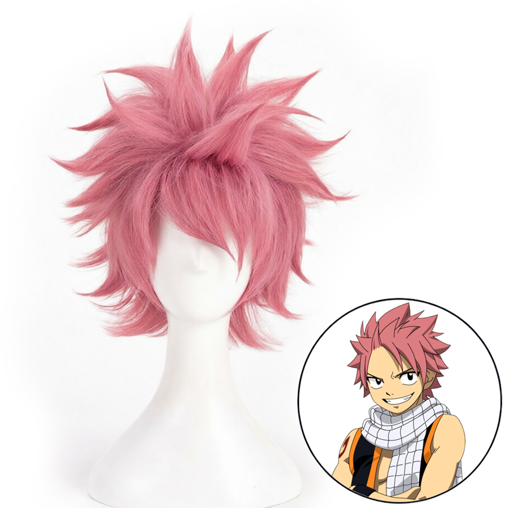 Anime Cosplay Nz - Perruque de cosplay Anime Fairy Tail