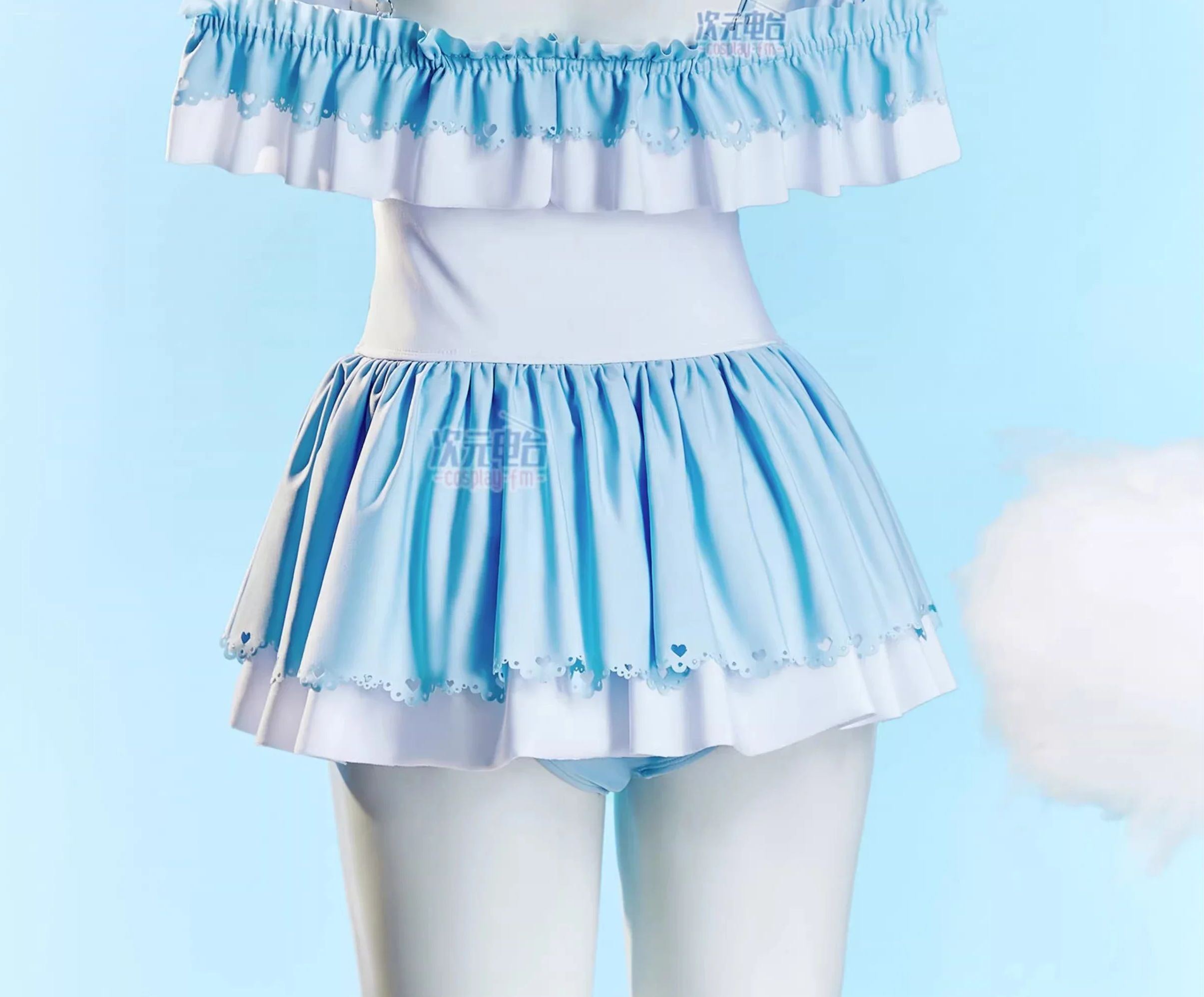 Anime Cosplay One Piece - Costume de cosplay Cinnamoroll, maillot de