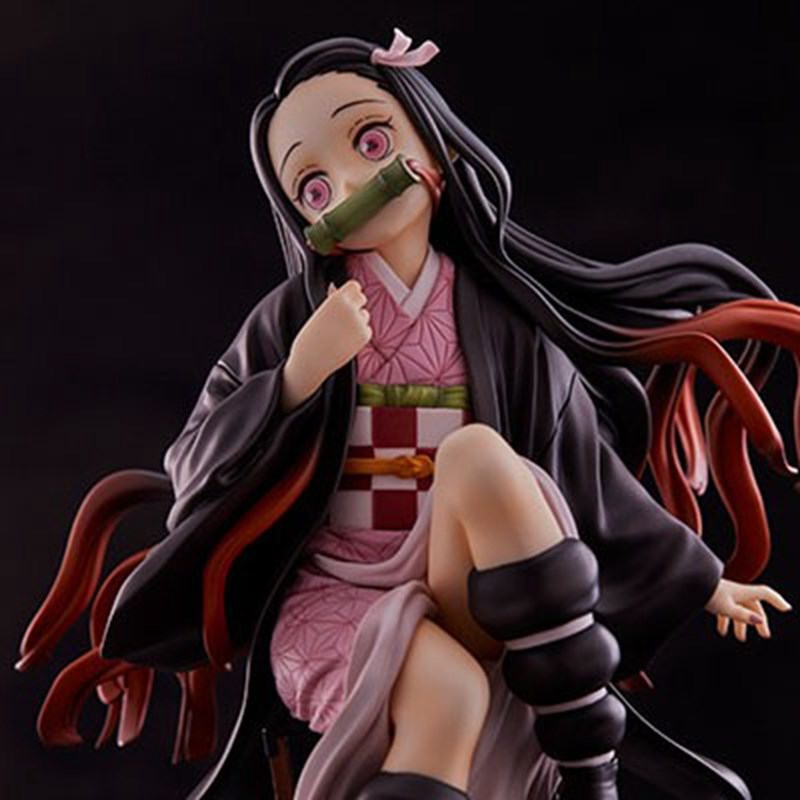 Death Note Replica - 15CM Demon Slayer Kamado Nezuko assis