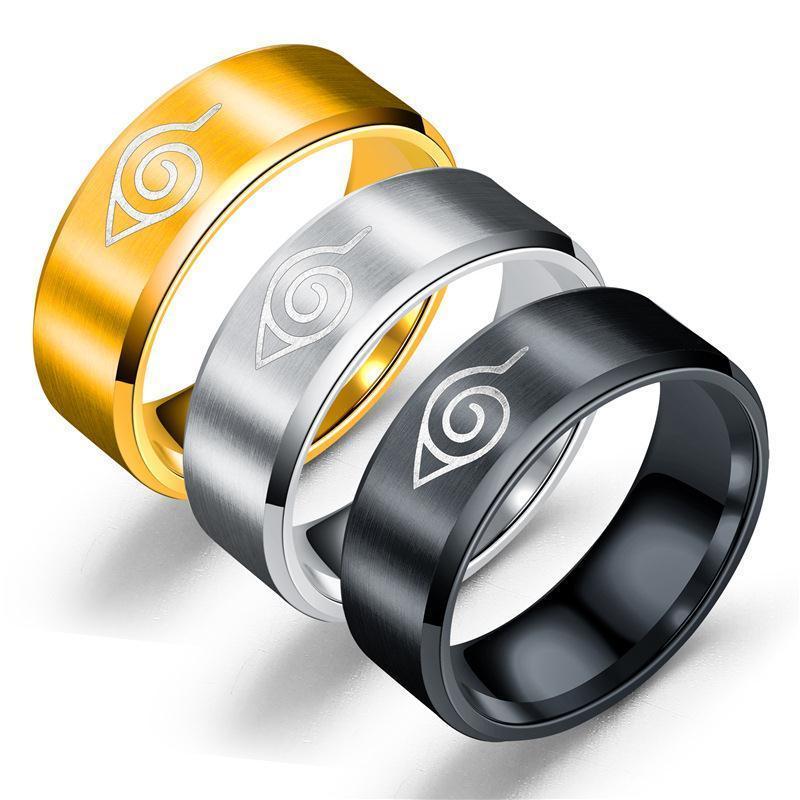 Cosplay Korean Anime - Bague Naruto style anime japonais-coréen, en