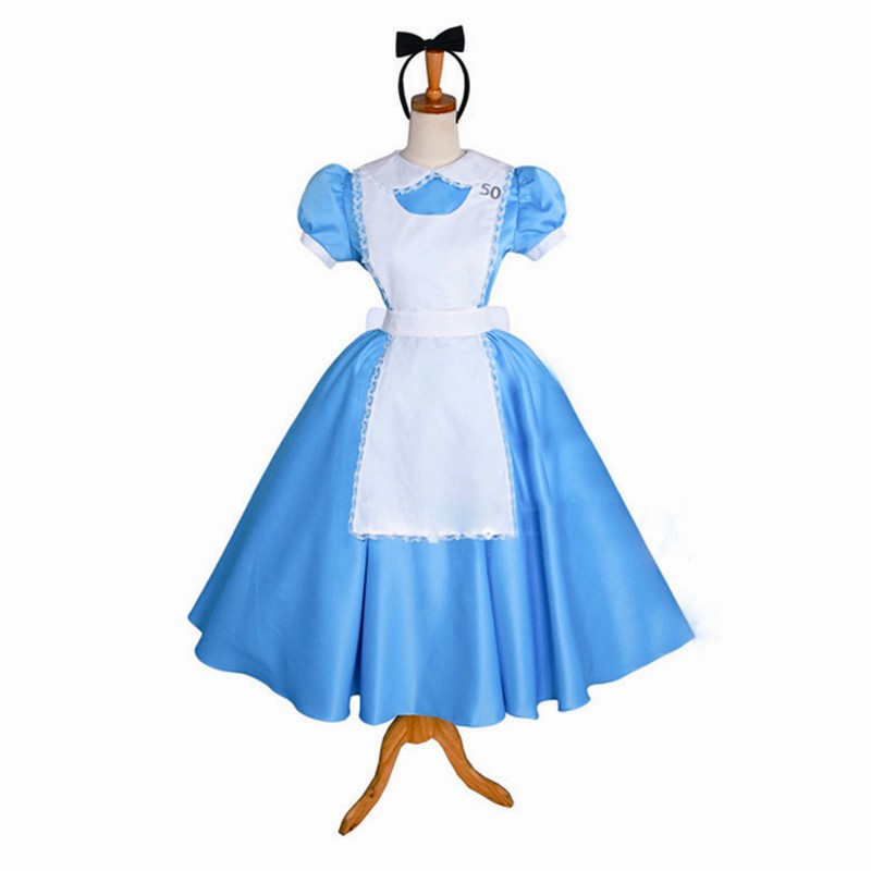 Anime Cosplay Girl - Robe de demoiselle d'honneur Anime Alice