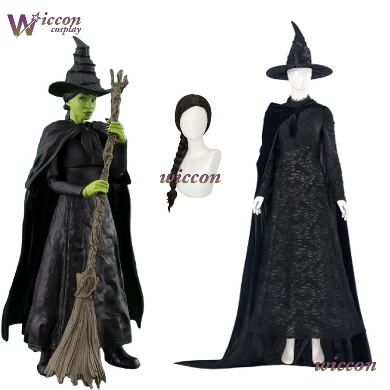 Anime Cosplay Kid - YesoK film méchant Elphaba Cosplay Costume
