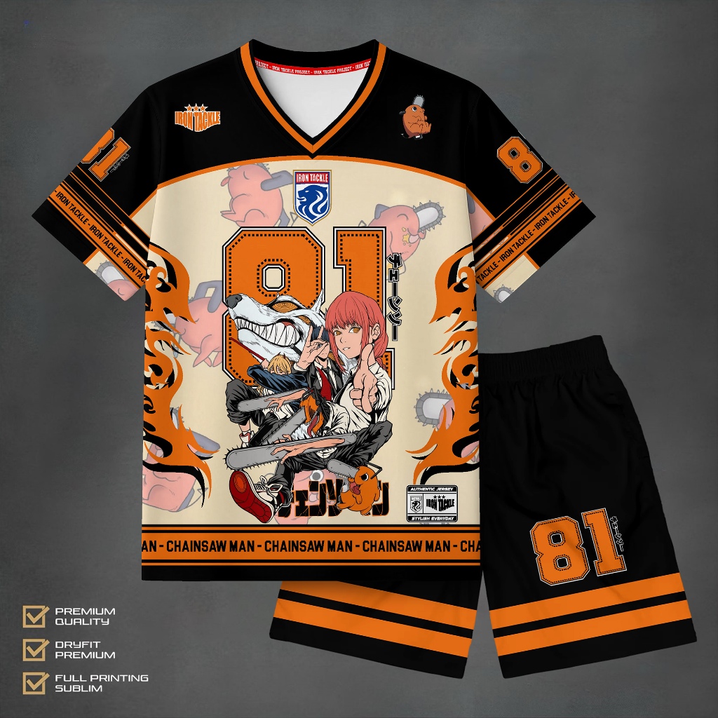 Anime Cosplay Makima - Chainsaw Man Makima Denji # Ensemble