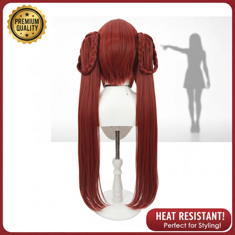 ▶ ❤ Perruque de cosplay Gachia - Anime Cosplay Orange Hair avis et prix