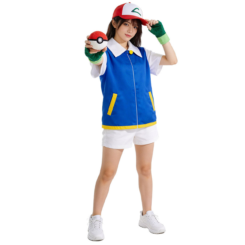 Costume de cosplay Ash Ketchum - Anime Cosplay Kid avis et prix