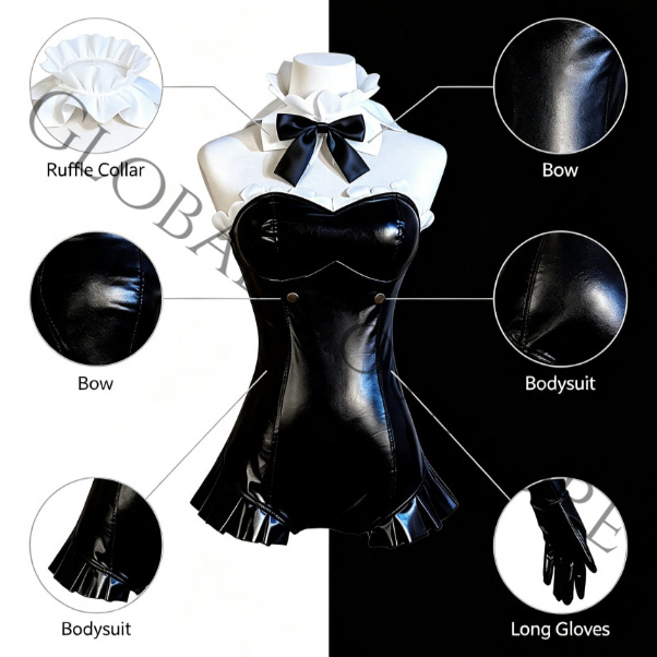 Costume de cosplay Rem de Re:Z - Anime Cosplay Black Girl avis et prix