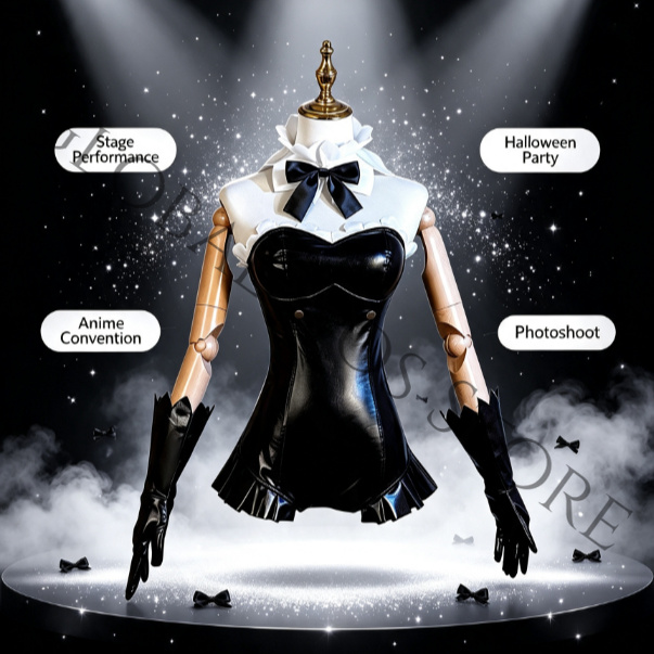 Costume de cosplay Rem de Re:Z - Anime Cosplay Black Girl avis et prix