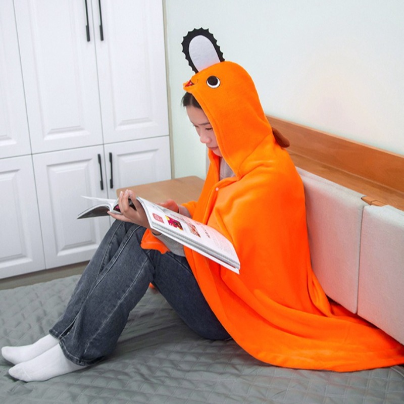 Couverture-châle chaude en fla - Chainsaw Man Cosplay avis et prix