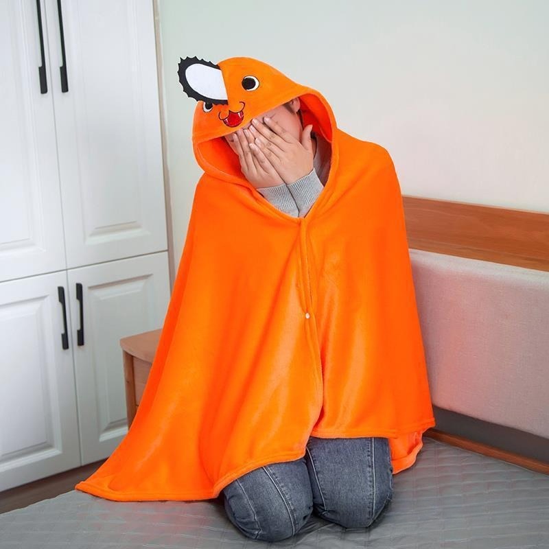 Couverture-châle chaude en fla - Chainsaw Man Cosplay avis et prix