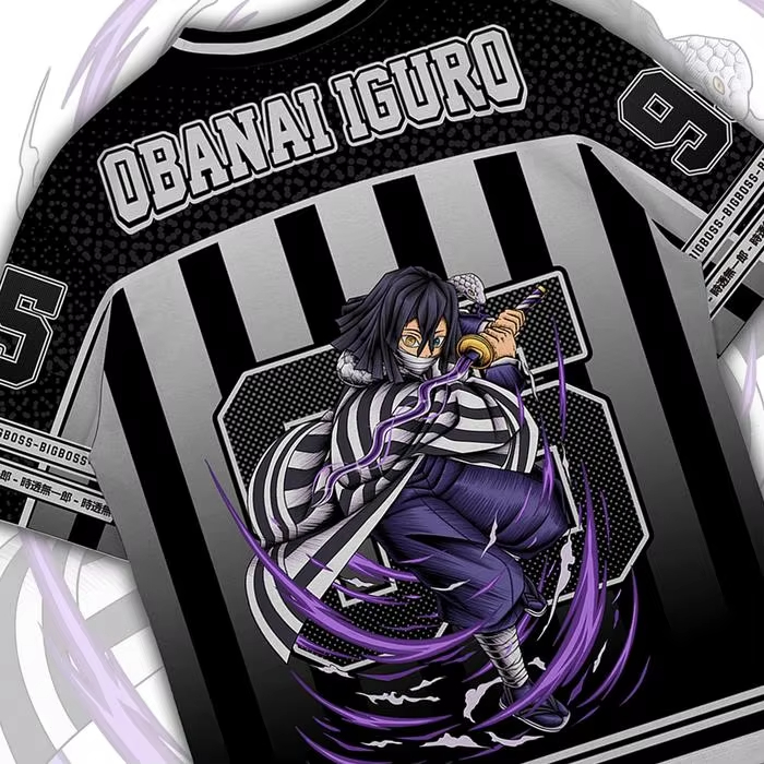 T-shirt Demon Slayer Obanai Ig - Cosplay Korean Anime avis et prix
