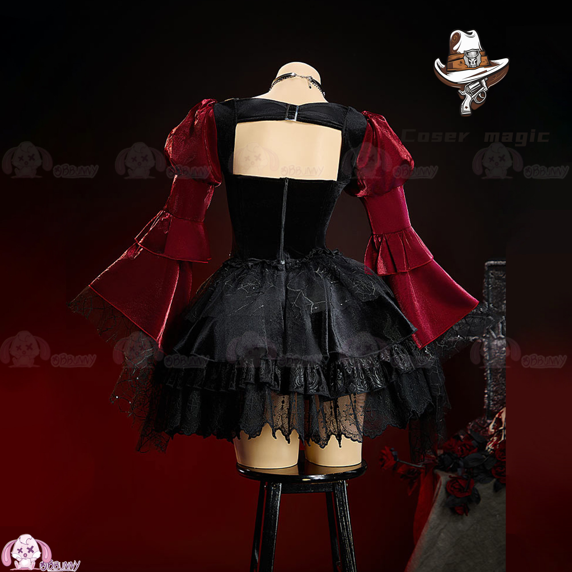 Robe gothique Dark Lolita à l' - Anime Cosplay Girl avis et prix