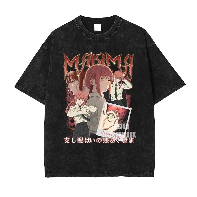 T-shirt Bandai Anime Denji Vin - Anime Cosplay Makima avis et prix