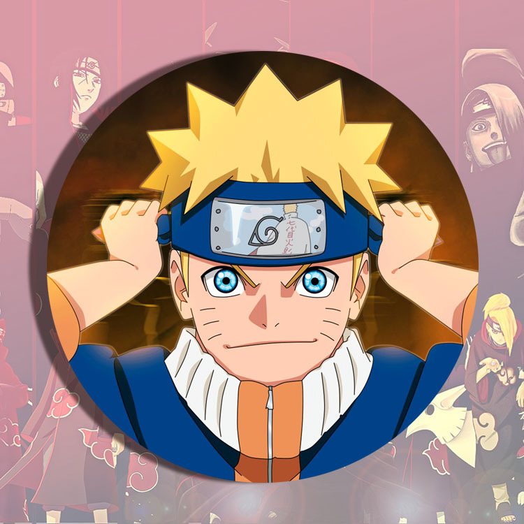 Badge, broche et porte-clés en - Anime Cosplay Naruto avis et prix