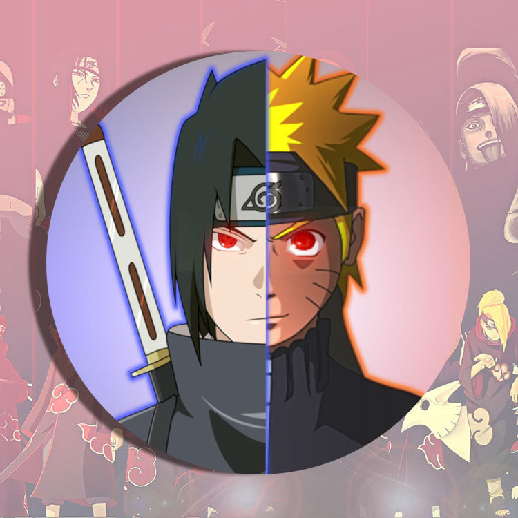 Badge, broche et porte-clés en - Anime Cosplay Naruto avis et prix