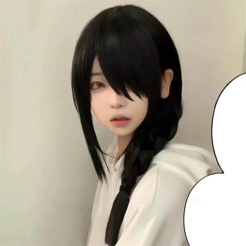 Perruque de Cosplay synthétiqu - Chainsaw Man Cosplay avis et prix