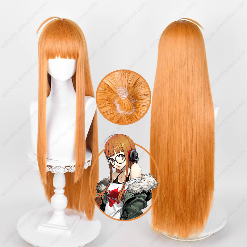 Perruque de Cosplay synthétiqu - Anime Cosplay Orange Hair avis et prix