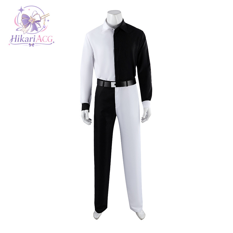Costume de cosplay noir et bla - Anime Cosplay Events avis et prix