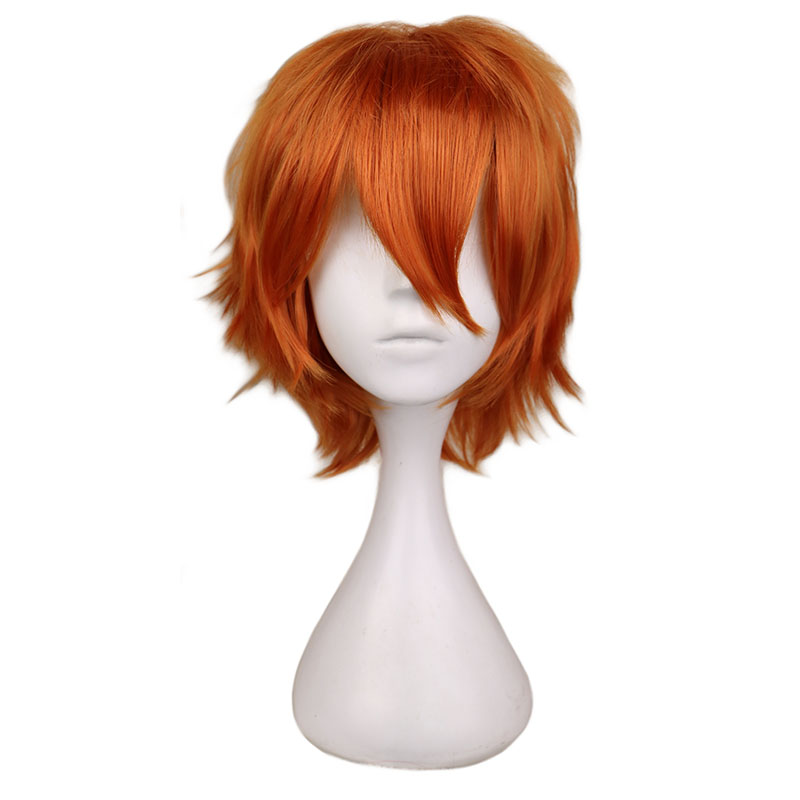Perruque courte Orange pour ho - Anime Cosplay Orange Hair avis et prix