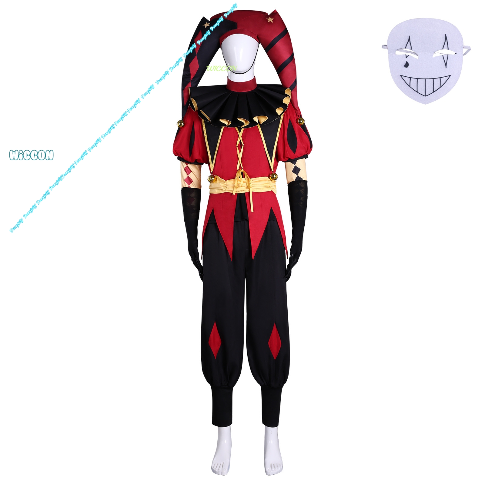 Costume complet de clown de ci - Anime Cosplay Events avis et prix