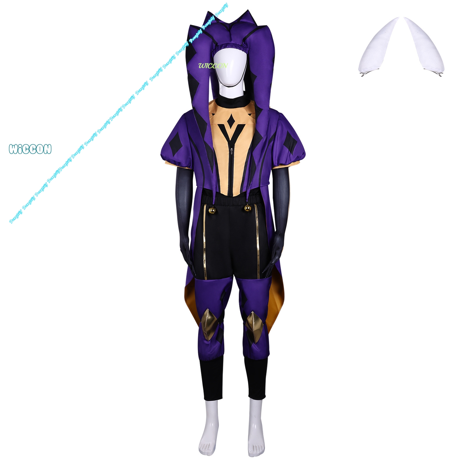 Costume complet de clown de ci - Anime Cosplay Events avis et prix