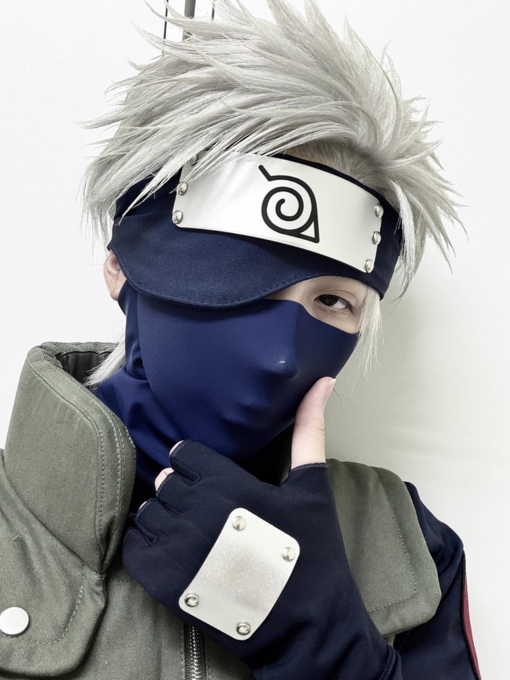 Masque facial Anime Hatake Kak - Anime Cosplay Naruto avis et prix