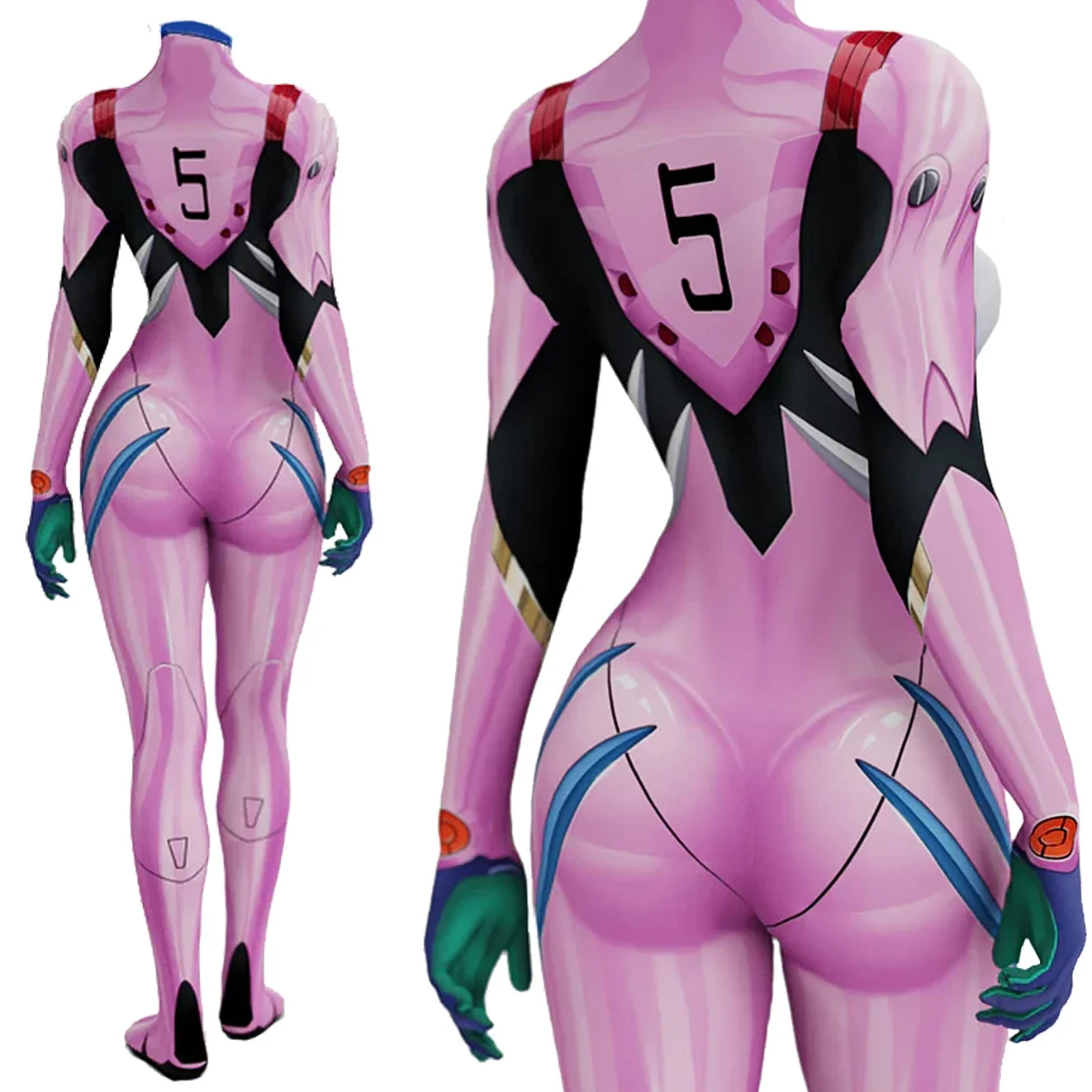 Anime EVA 05 Makinami Cosplay  - Anime Cosplay Girl avis et prix