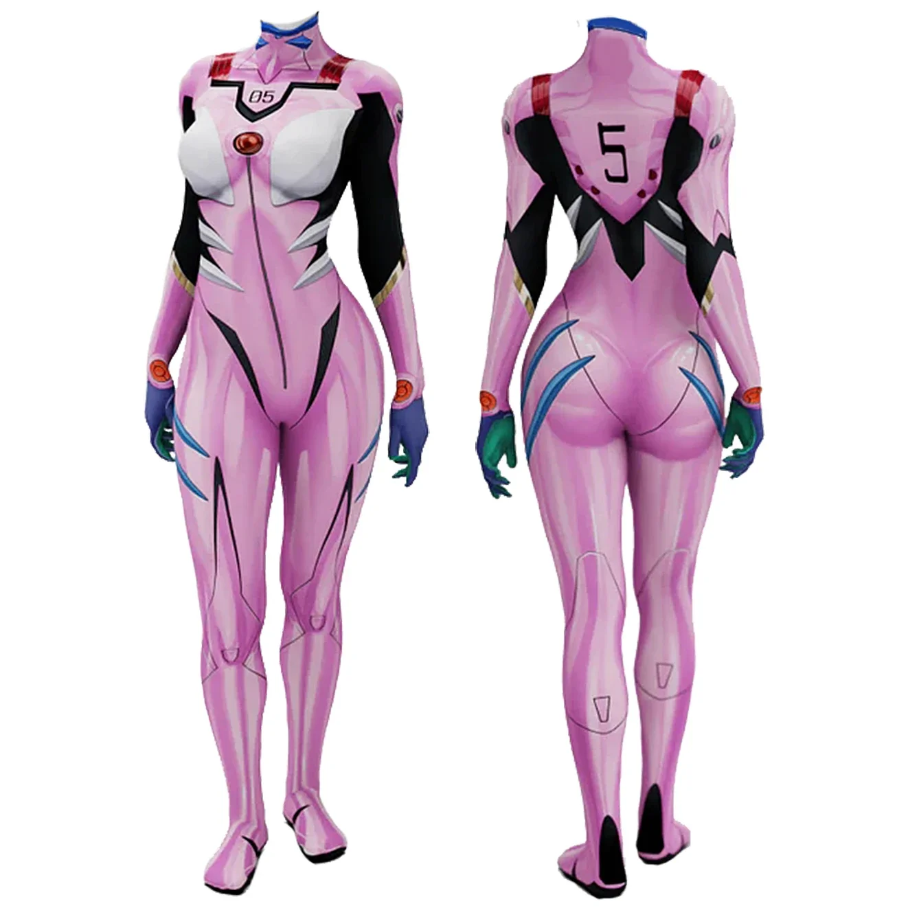 Anime EVA 05 Makinami Cosplay  - Anime Cosplay Girl avis et prix