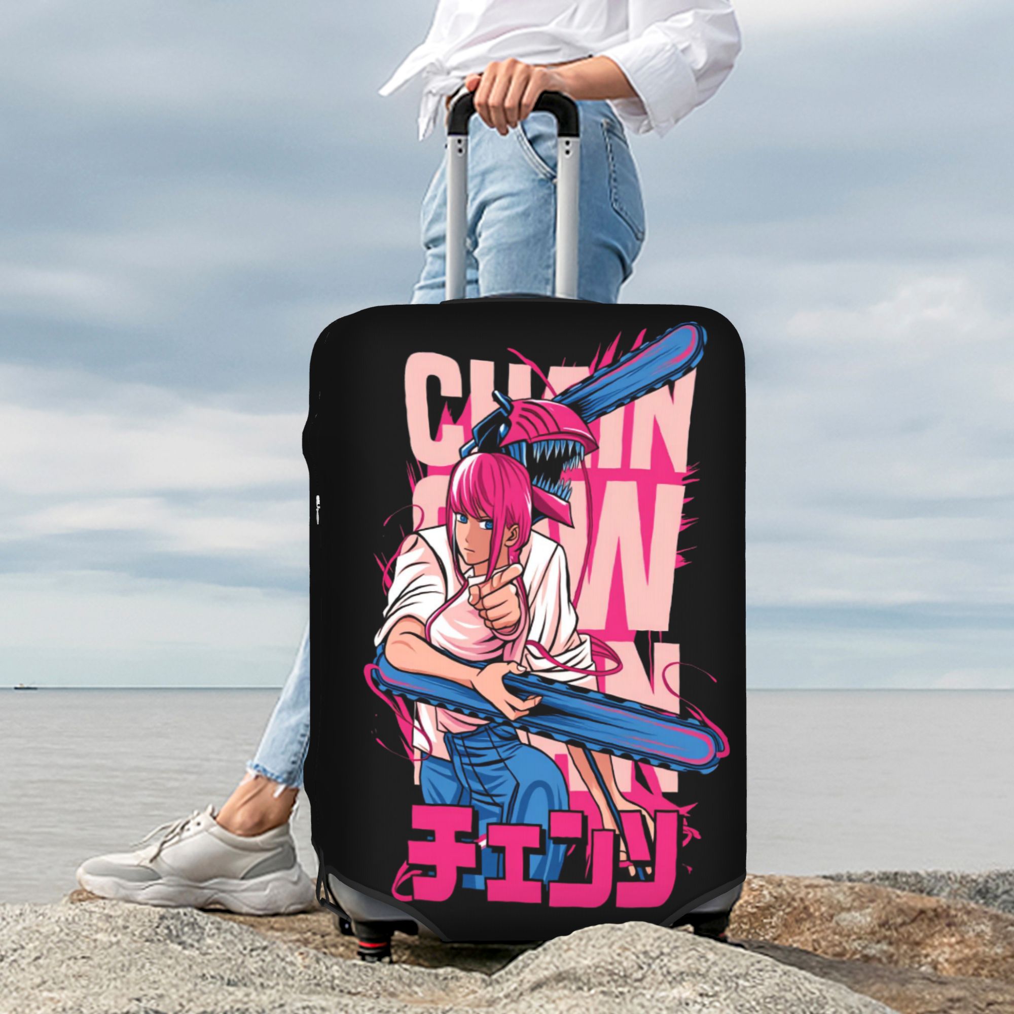 Housse de valise élastique Cha - Anime Cosplay Makima avis et prix