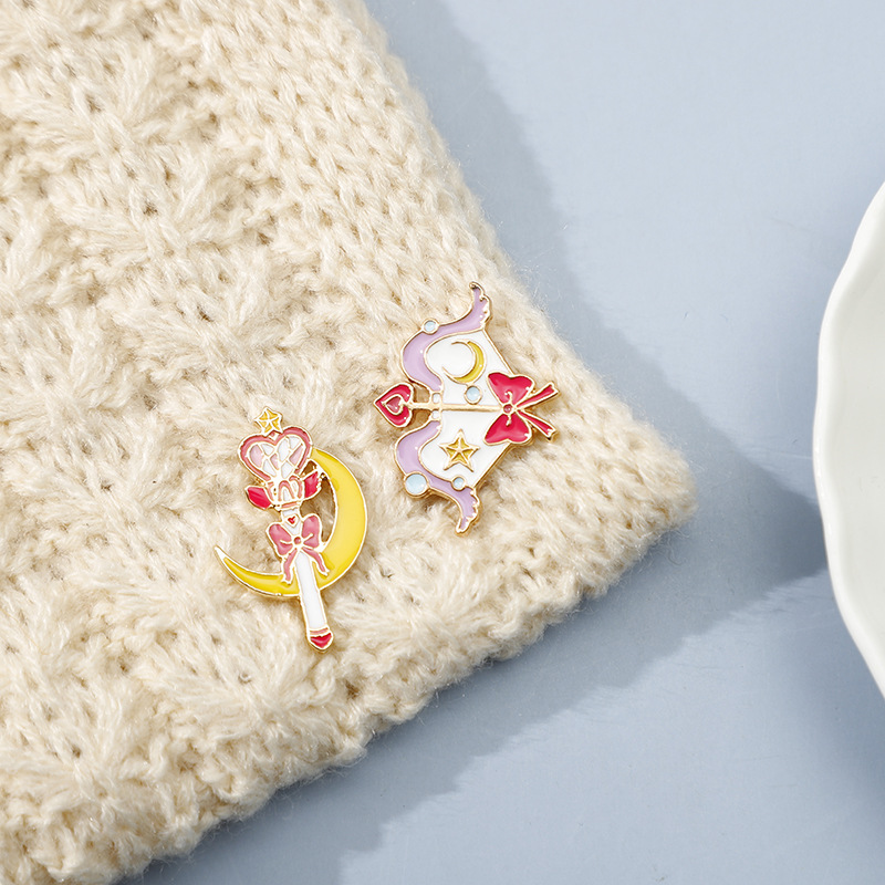 2 Broches Baguette Magique Sér - Sailor Moon Wand avis et prix
